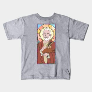 Gregg Popovich Stained Glass Kids T-Shirt